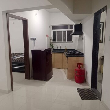 Living Room in 1 BHK Apartment at Bramhacorp Smart, Wadgaon Sheri – for Rent