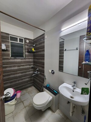 Bathroom in 3 BHK Apartment at 33 Keshavkunj, Mundhwa – for Rent
