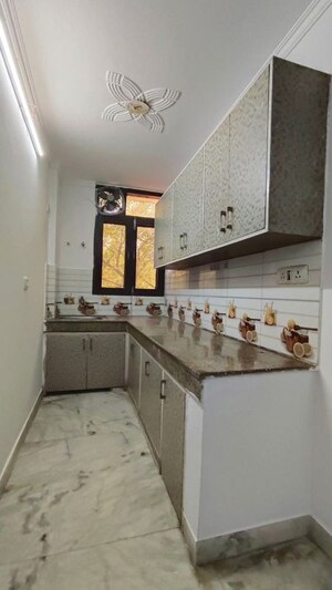 Kitchen in 1 BHK Builder Floor at Saket – for Rent