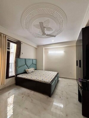 Bedroom in 1 BHK Builder Floor at Freedom Fighters Enclave – for Rent