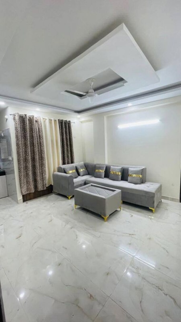Living Room, freedom fighters enclave 1 Bedroom 568 Sq.Ft. Builder Floor In Freedom Fighters Enclave Delhi 9955089