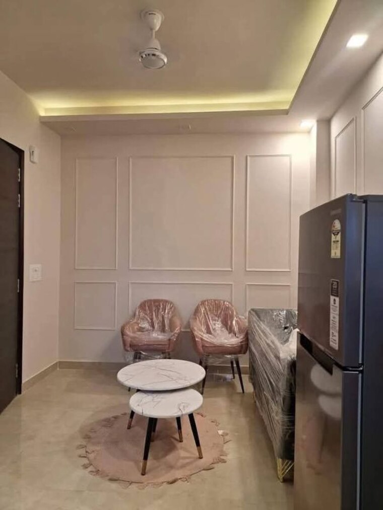 Living Room, saket 1 Bedroom 560 Sq.Ft. Builder Floor In Saket Delhi 9955090