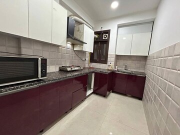 Kitchen in 2 BHK Builder Floor at Saket – for Rent