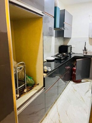 Kitchen in 2 BHK Builder Floor at Saket – for Rent