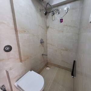 Bathroom in 1 BHK Apartment at DP Trimbac, Bhandup Industrial Area – for Rent