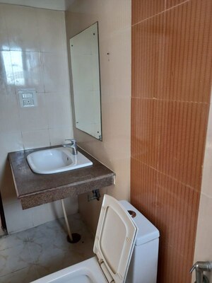 Bathroom in 3 BHK Apartment at Sushma Crescent, Dhakoli – for Rent