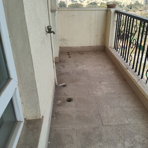 Balcony in 3.5 BHK Apartment at Emaar Emerald Estate, Sector 65 – for Rent
