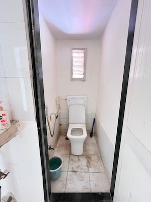 Bathroom in 2 BHK Apartment at Sai Nagar CHS, Kalamboli – for Rent
