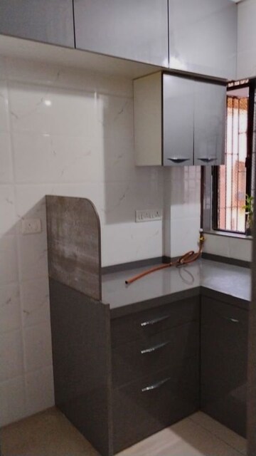 Kitchen in 2 BHK Apartment at Sai Nagar CHS, Kalamboli – for Rent