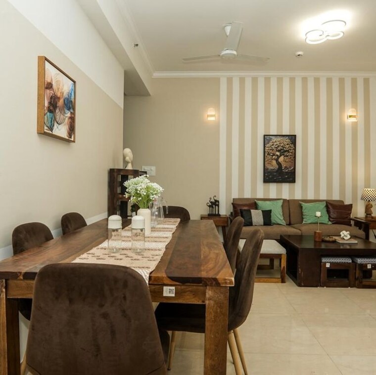 Living Room, sunworld-vanalika 3 Bedroom 1405 Sq.Ft. Apartment In Sector 107 Noida 9955153