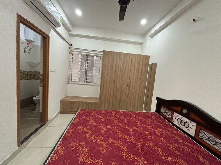 Bedroom, sri-nilayam-kondapur 1 Bedroom 780 Sq.Ft. Apartment In Kondapur Hyderabad 9955155