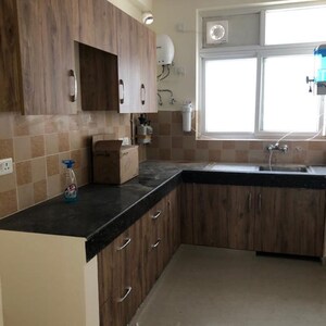 Kitchen in 3.5 BHK Apartment at Sunworld Vanalika, Sector 107 – for Rent