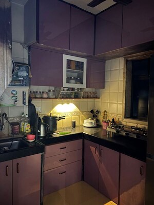 Kitchen in 1 BHK Apartment at Rashmi Classic, Nalasopara East – for Rent