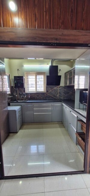 Kitchen in 3 BHK Builder Floor at Kondapur – for Rent