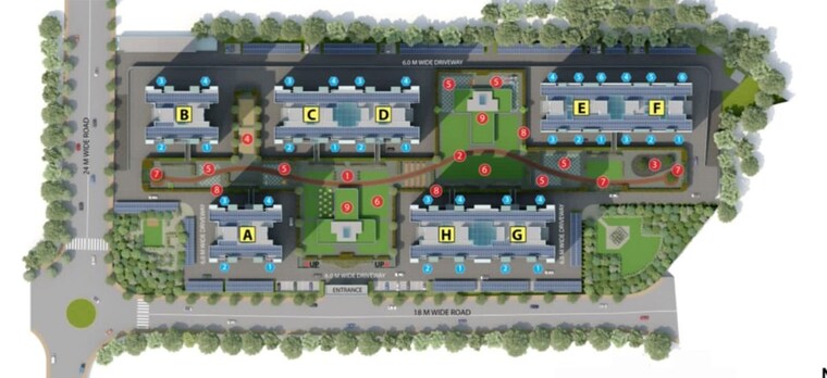 Master Plan, nanded 2 Bedroom 882 Sq.Ft. Apartment In Nanded Pune 9955232
