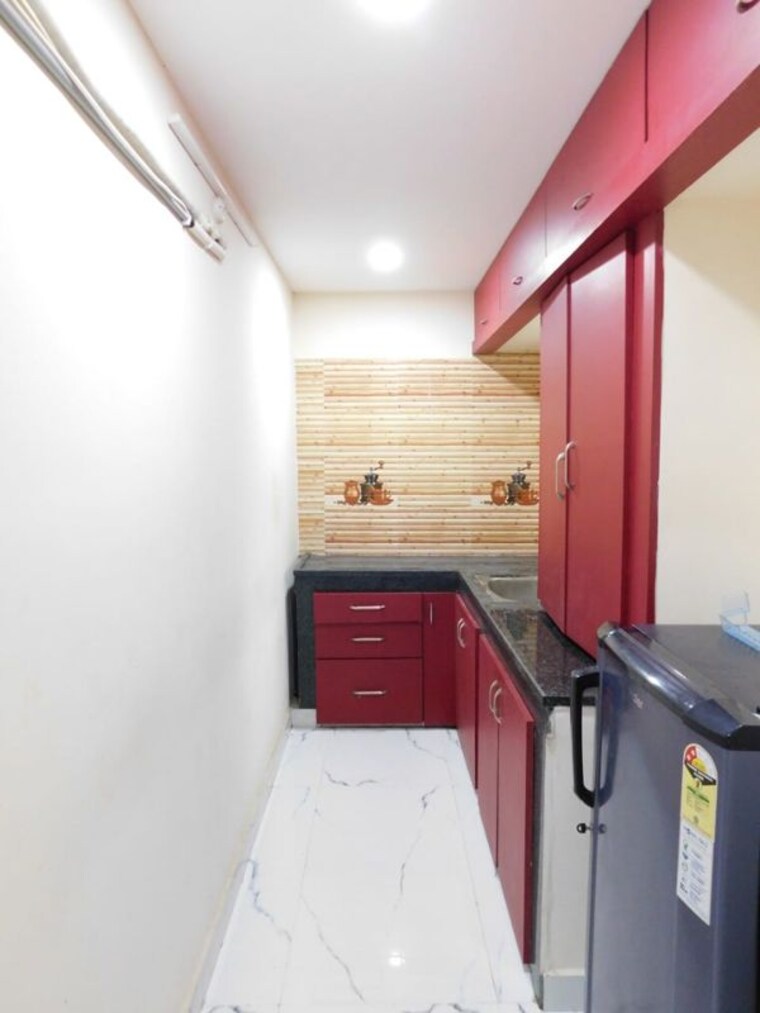Kitchen, kondapur 2 Bedroom 1300 Sq.Ft. Builder Floor In Kondapur Hyderabad 9955252