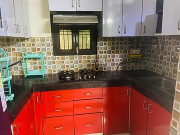 Kitchen in 2 BHK Builder Floor at Niti Khand I – for Rent