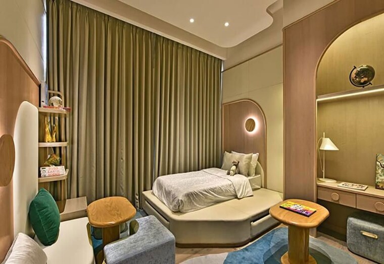 Bedroom, rustomjee-crown 5 Bedroom 3000 Sq.Ft. Apartment In Prabhadevi Mumbai 9955337