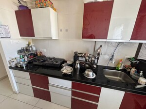 Kitchen in 2 BHK Apartment at Paranjape Broadway, Wakad – for Rent