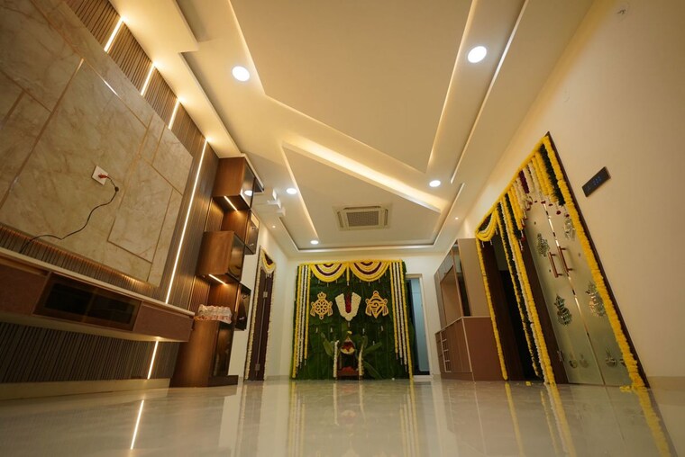 Living Room, jaswitha-luxor-apartments 3 Bedroom 2300 Sq.Ft. Apartment In Kokapet Hyderabad 9955344