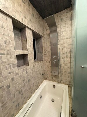 Bathroom in 1 BHK Apartment at Versova View, Andheri West – for Rent