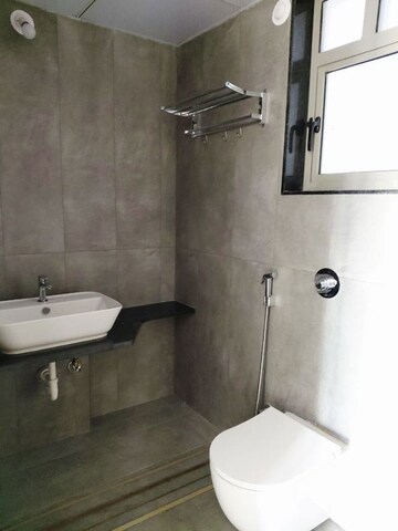 Bathroom in 2 BHK Apartment at VJ Yashwin Nuovo Centro, Wakad – for Rent