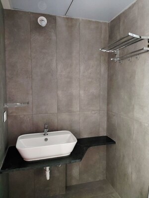 Bathroom in 2 BHK Apartment at VJ Yashwin Nuovo Centro, Wakad – for Rent