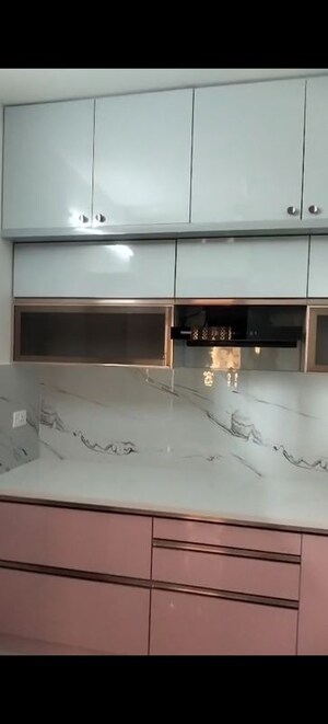 Kitchen in 3 BHK Apartment at Rajapushpa Provincia, Narsingi – for Rent