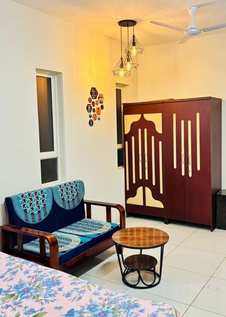 Bedroom, godrej-park-ridge Studio 300 Sq.Ft. Apartment In Manjari Pune 9955361