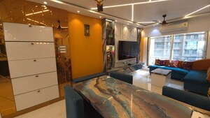 Living Room in 2 BHK Apartment at Sheth Auris Bliss, Malad West – for Sale