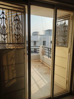 Balcony in 3 BHK Apartment at Manav Silver Skyscapes, Wakad – for Rent