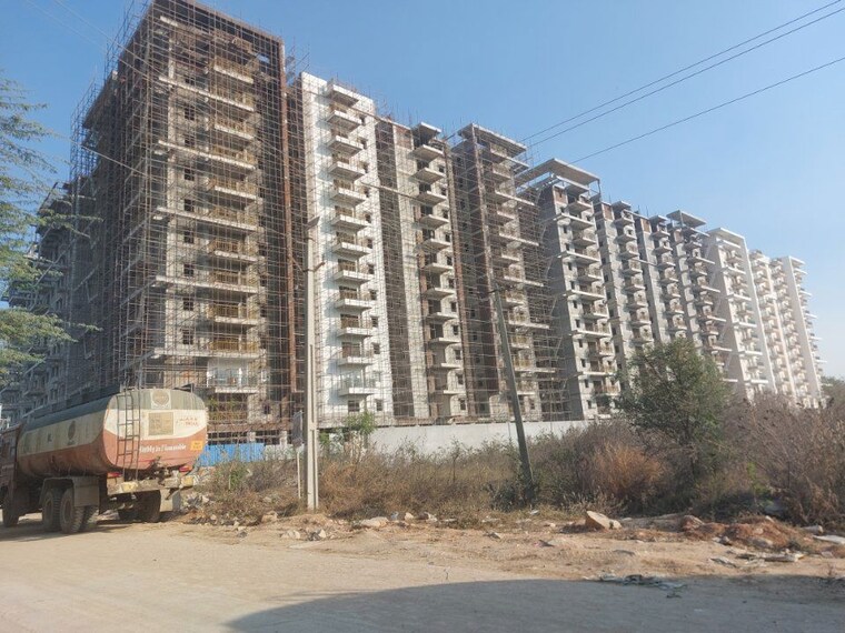 Exterior View, divine-space-osman-nagar 3 Bedroom 1860 Sq.Ft. Apartment In Osman Nagar Hyderabad 9930223