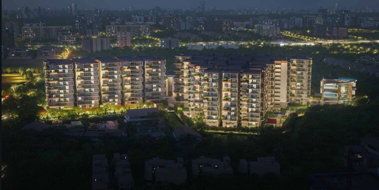 Exterior View, financial district 4 Bedroom 3570 Sq.Ft. Apartment In Financial District Hyderabad 9955428