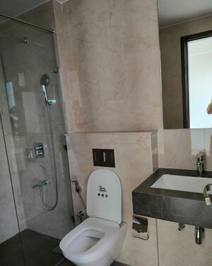 Bathroom in 3 BHK Apartment at Piramal Mahalaxmi, Mahalaxmi – for Rent