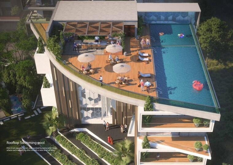 Balcony, financial district 4 Bedroom 3570 Sq.Ft. Apartment In Financial District Hyderabad 9955449
