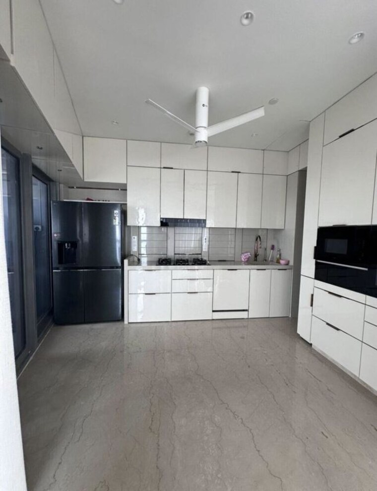 Kitchen, lodha-world-crest 4 Bedroom 2770 Sq.Ft. Apartment In Worli Mumbai 9955457