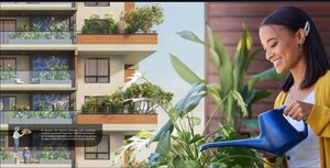 Balcony in 4 BHK Apartment at Financial District – for Sale