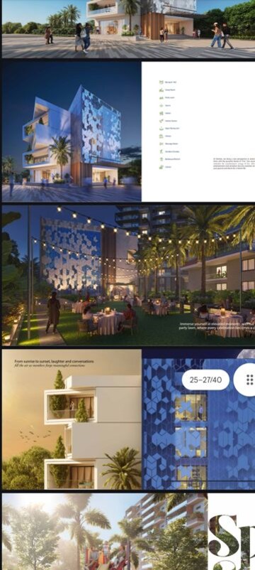 Kitchen in 4 BHK Apartment at Financial District – for Sale