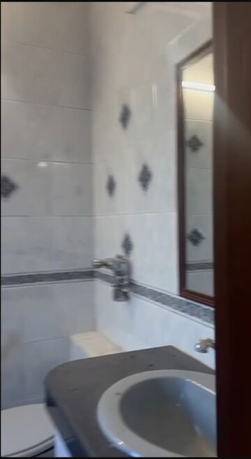 Bathroom in 2 BHK Builder Floor at Nehru Enclave – for Sale