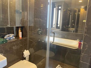 Bathroom in 3 BHK Apartment at Lodha Marquise, Worli – for Rent