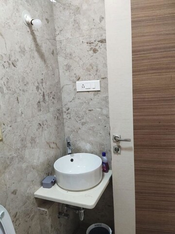 Bathroom in 2 BHK Apartment at Chandak Cornerstone, Worli – for Rent