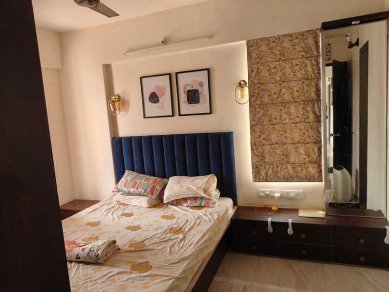 Bedroom, paranjape-broadway 2 Bedroom 850 Sq.Ft. Apartment In Wakad Pune 9955583