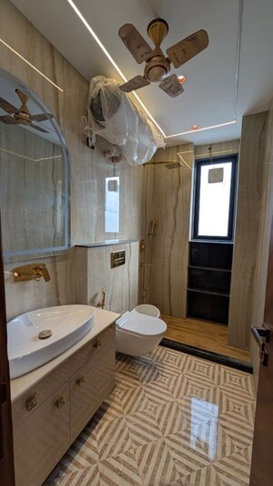 Bathroom in 2 BHK Builder Floor at Sushant Lok 2, Sector 57 – for Rent