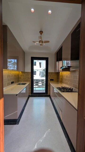 Kitchen in 2 BHK Builder Floor at Sushant Lok 2, Sector 57 – for Rent