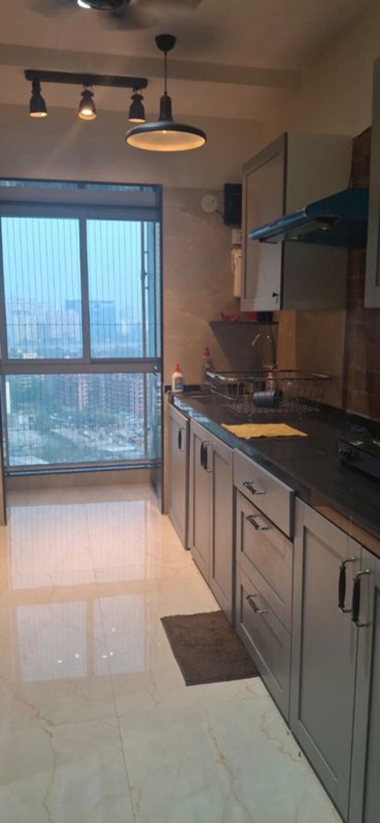 Kitchen, oxford-navrang-oasis 3 Bedroom 1200 Sq.Ft. Apartment In Goregaon West Mumbai 9955746