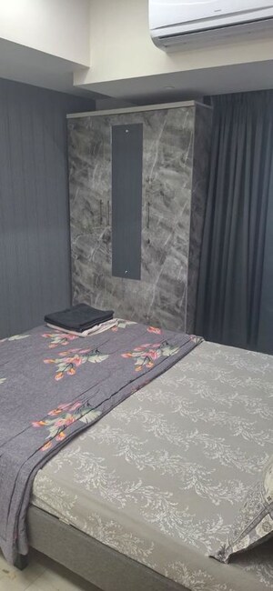 Bedroom in 3 BHK Apartment at Oxford Navrang Oasis, Goregaon West – for Rent