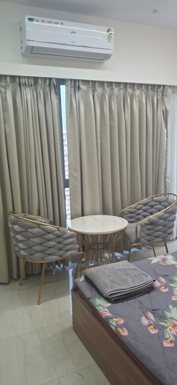 Staircase in 3 BHK Apartment at Oxford Navrang Oasis, Goregaon West – for Rent