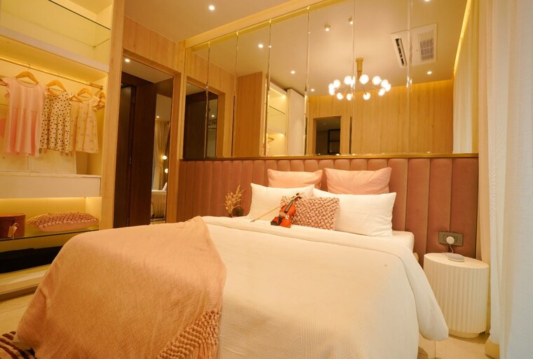 Bedroom, purva-clermont 3 Bedroom 1267 Sq.Ft. Apartment In Chembur Mumbai 9955632