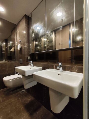 Attached Bathroom in 4 BHK Apartment at Lodha The Park, Worli – for Rent