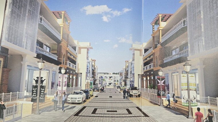 Exterior View, jaipuria-heritage Commercial Shop 300 Sq.Ft. In Shahpur Bamheta Ghaziabad 9955842